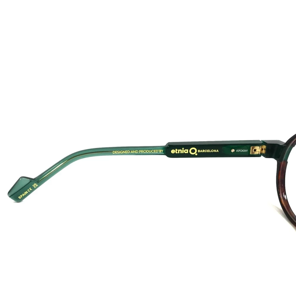 Etnia Barcelona Eyeglasses Frames CHROMA N40 HVGR Havana Green Brown 48-20-140